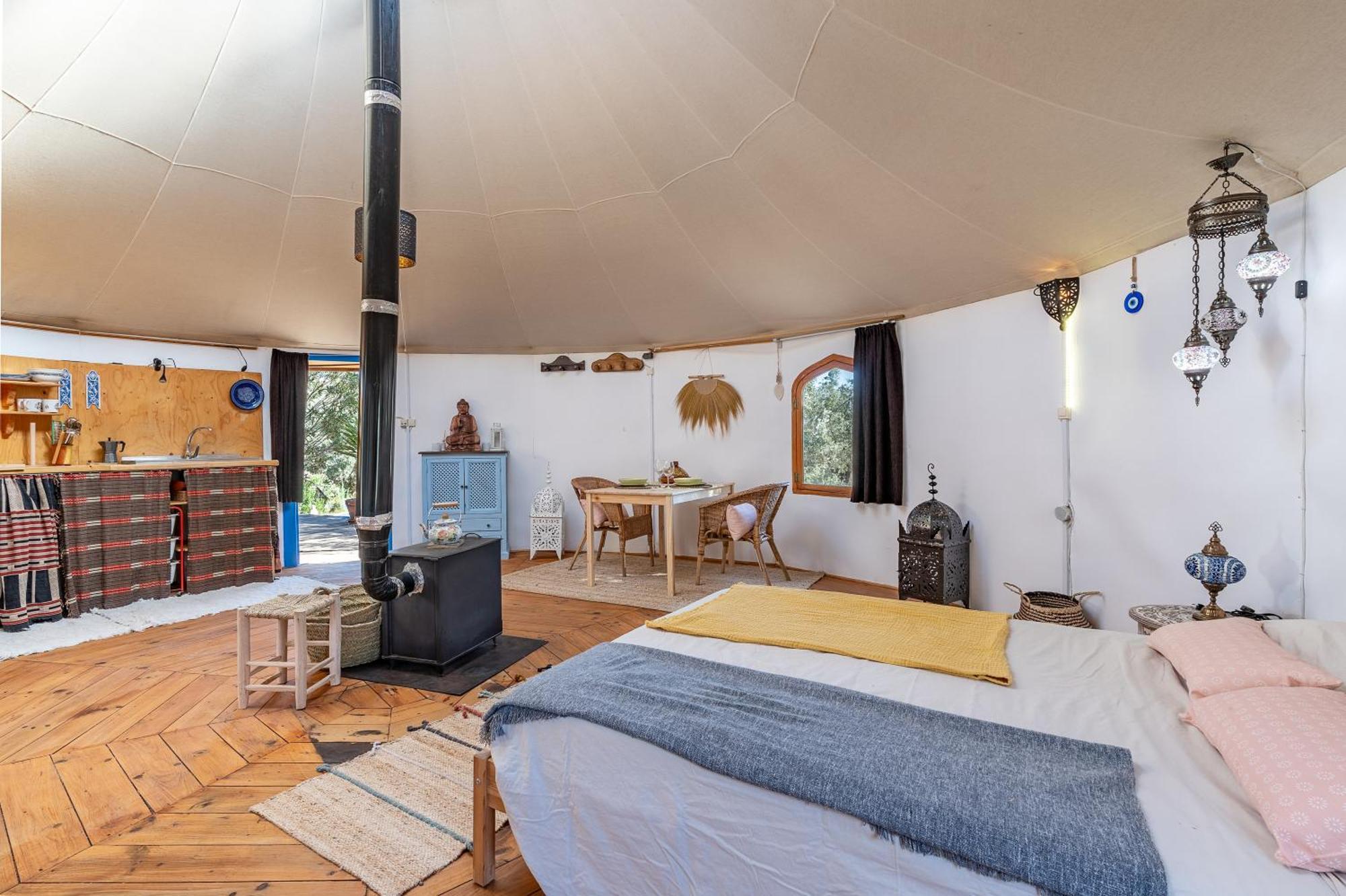 Eco Yurta Lanjaron Villa Bagian luar foto