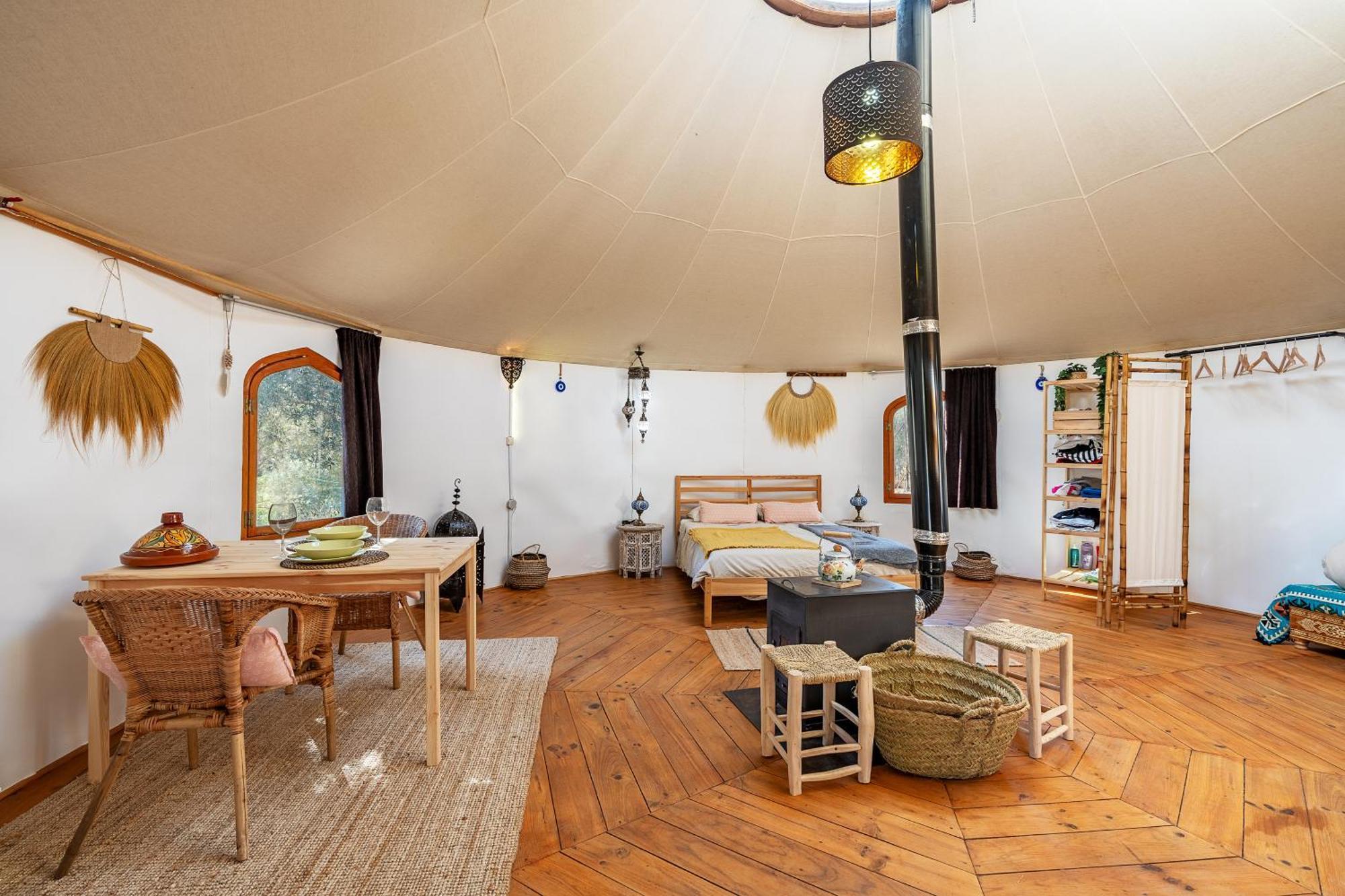 Eco Yurta Lanjaron Villa Bagian luar foto