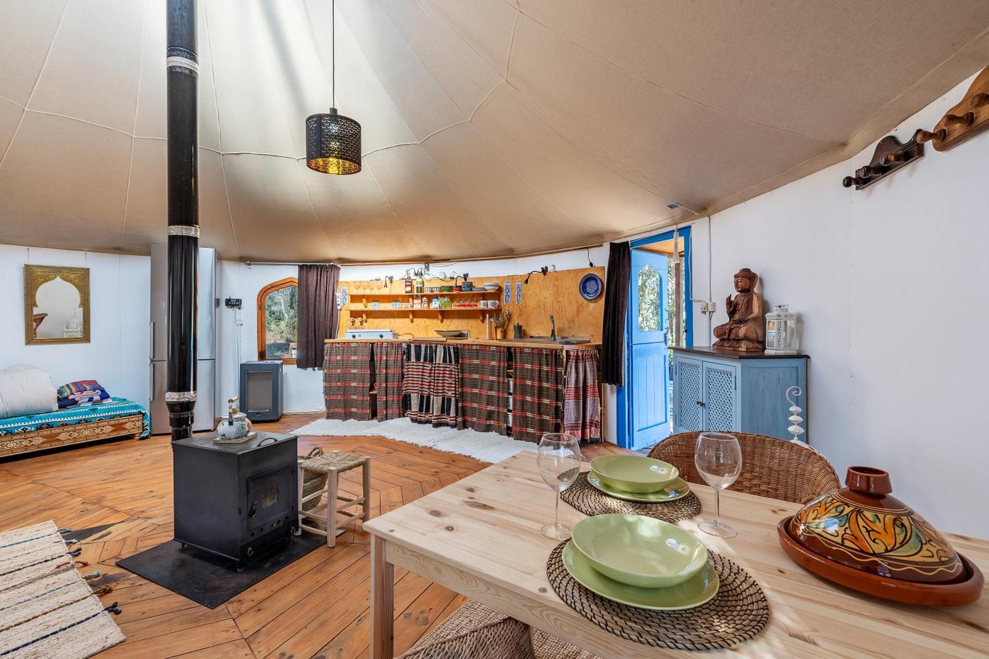 Eco Yurta Lanjaron Villa Bagian luar foto