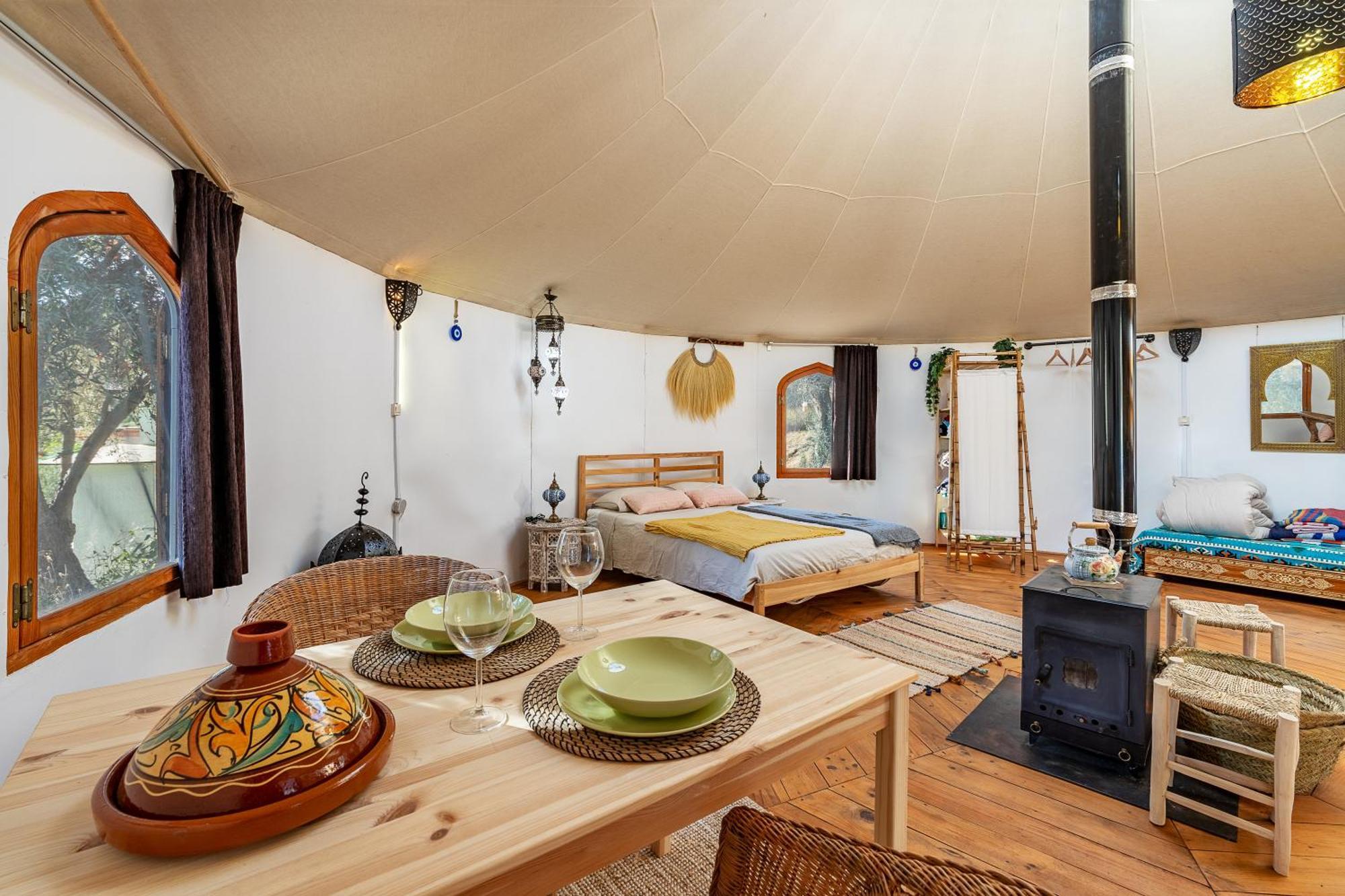 Eco Yurta Lanjaron Villa Bagian luar foto